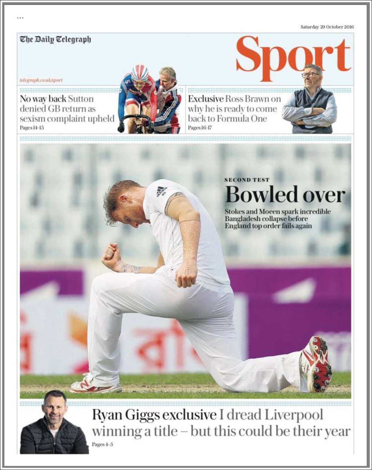 Ce scriu azi ziarele de sport din lume (29 octombrie 2016)