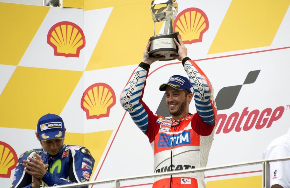 FOTO Andrea Dovizioso s-a impus în Marele Premiu al Malaeziei la MotoGP, reușind a doua victorie în Moto GP » Johann Zarco, din nou campion mondial la clasa intermediară