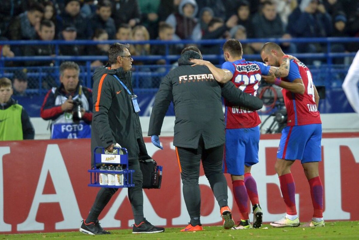 VIDEO + FOTO Lider cu frisoane » Steaua a jucat slab, dar s-a impus la Iași, scor 2-0, la capătul unui meci jucat aproape în întregime în superioritate numerică 