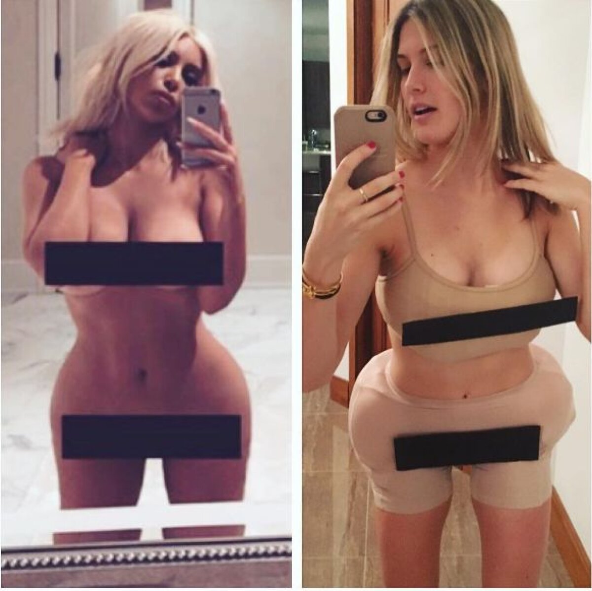 FOTO Cu șosete în sutien și cu nerușinare! Imagini VIRALE: Bouchard a trollat-o pe Kim Kardashian pe Instagram