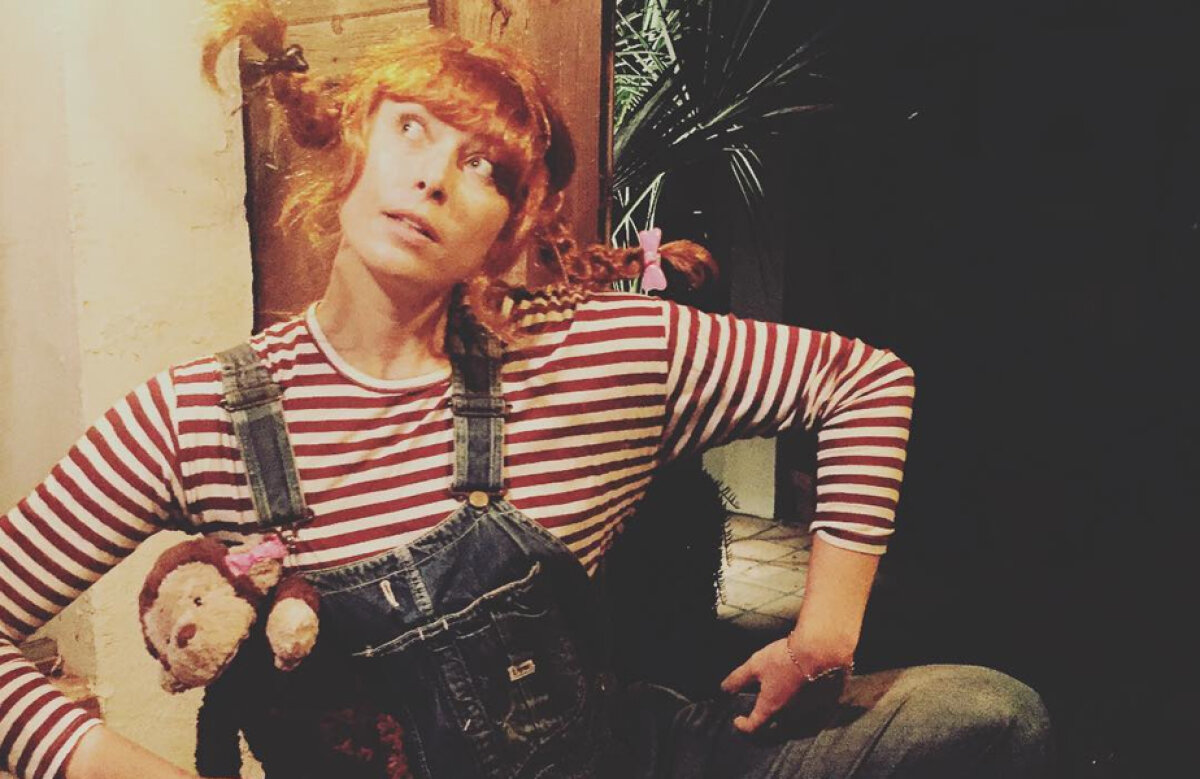 Maria Șosețica » Costumație spectaculoasă pentru Șarapova: de Halloween a fost eroina copilăriei sale