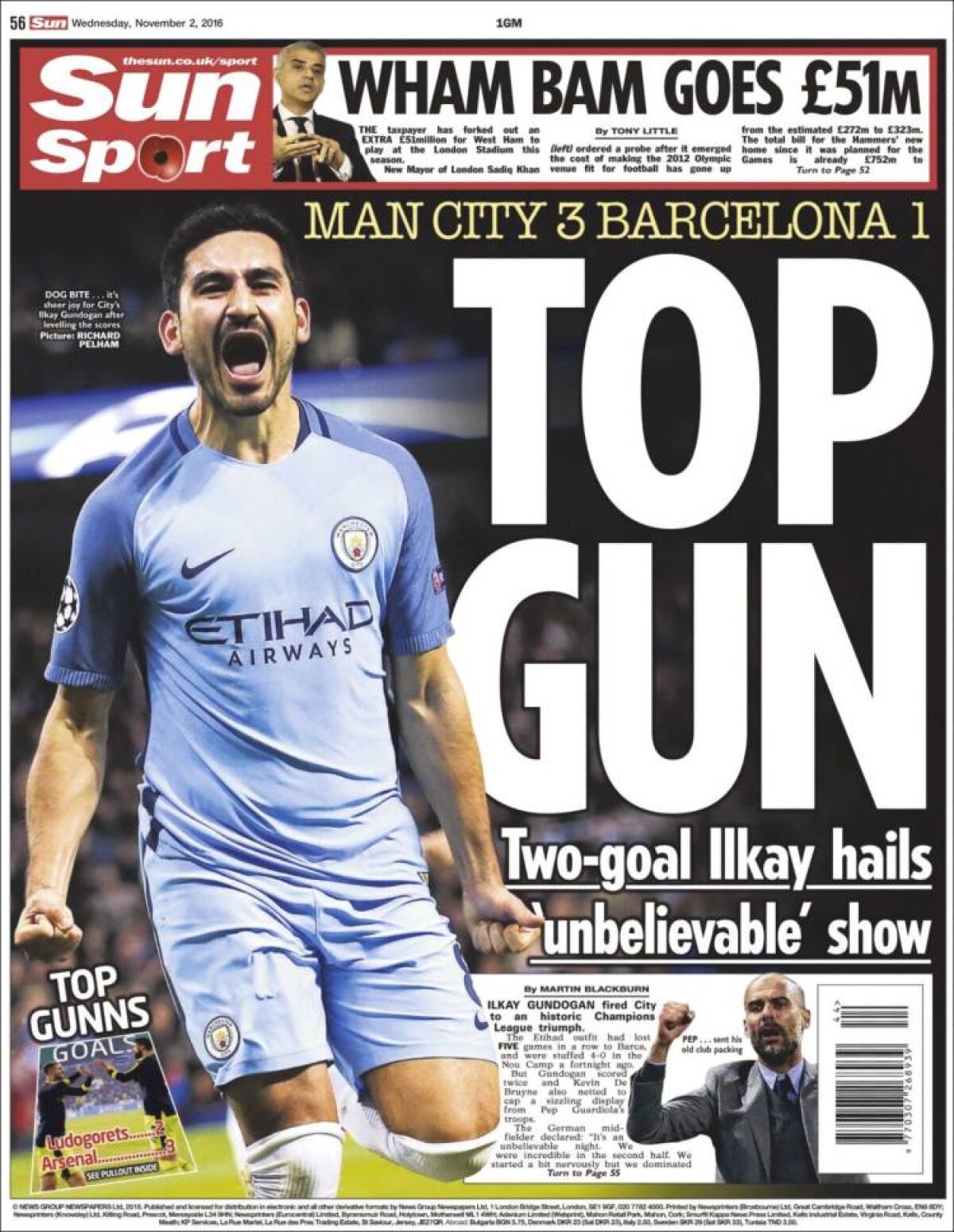 Ce scriu azi ziarele de sport din lume (2 noiembrie 2016)