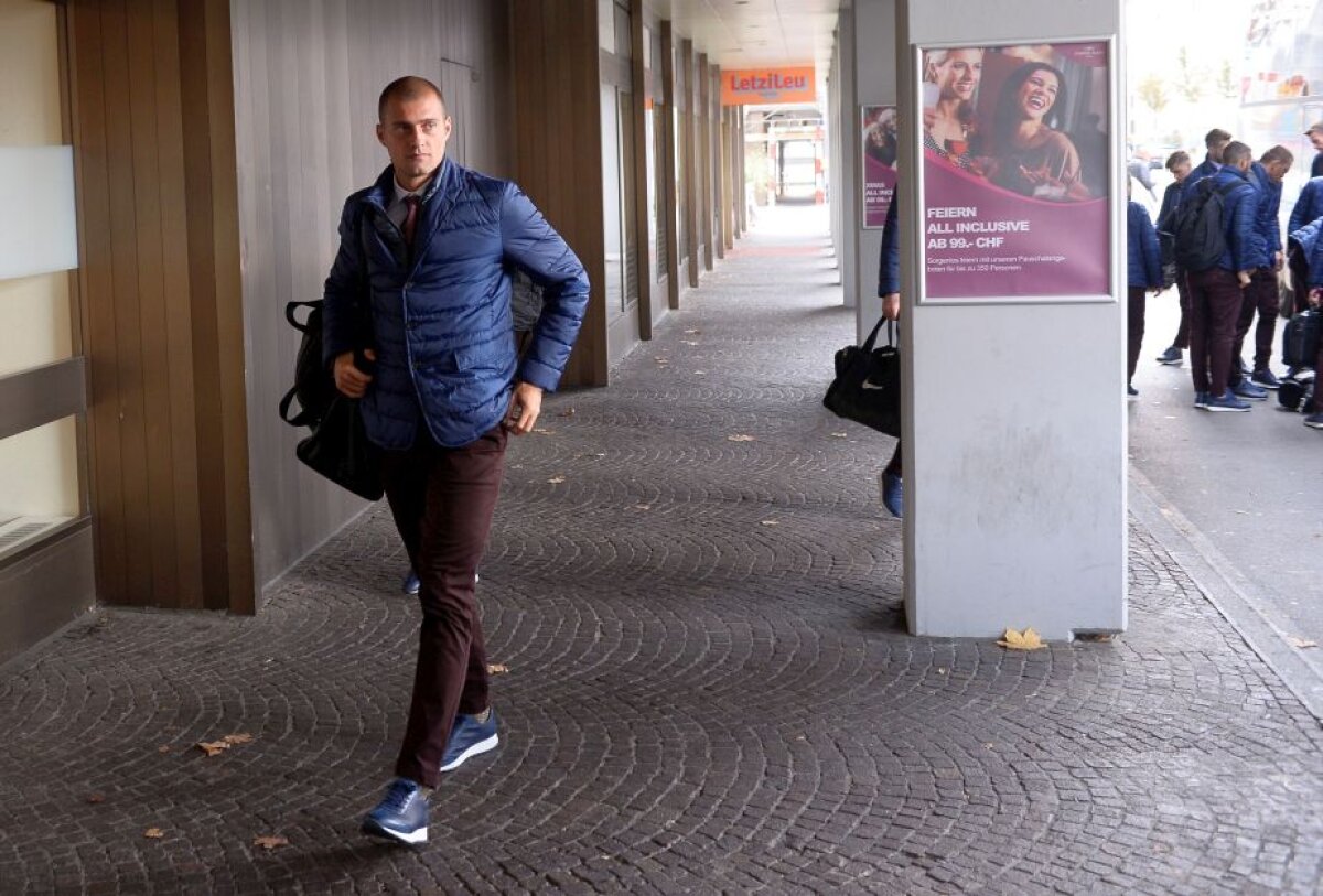 FOTO + VIDEO Steaua a ajuns în Zurich! Jucătorii lui Reghe, extrem de concentrați înainte de meciul decisiv