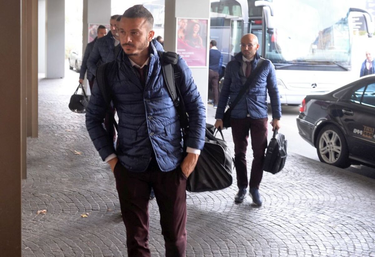 FOTO + VIDEO Steaua a ajuns în Zurich! Jucătorii lui Reghe, extrem de concentrați înainte de meciul decisiv