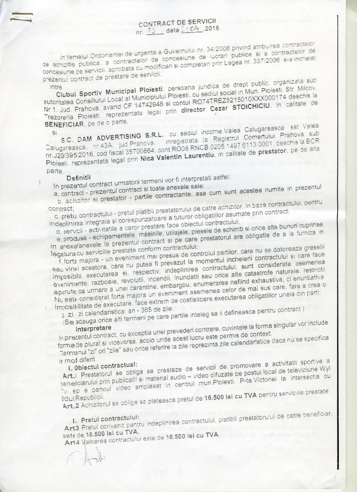 UPDATE ”Schema Ridzi” și la Ploiești » Ajuns în pragul desființării, CSM Ploiești și-a tras oficioase de presă cu 16.000 de euro