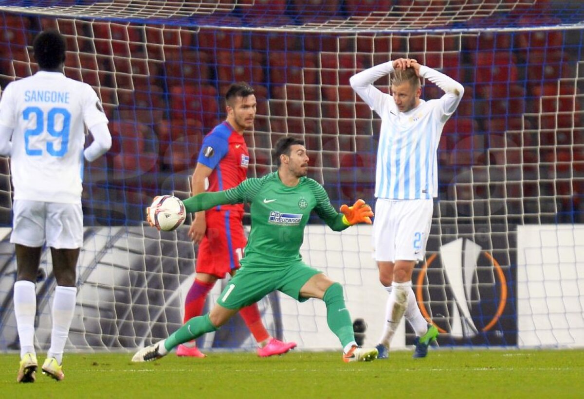 VIDEO+FOTO » Steaua, fără reacție în fața lui Zurich » Roș-albaștrii n-au învins nici de această dată divizionara secundă, scor 0-0