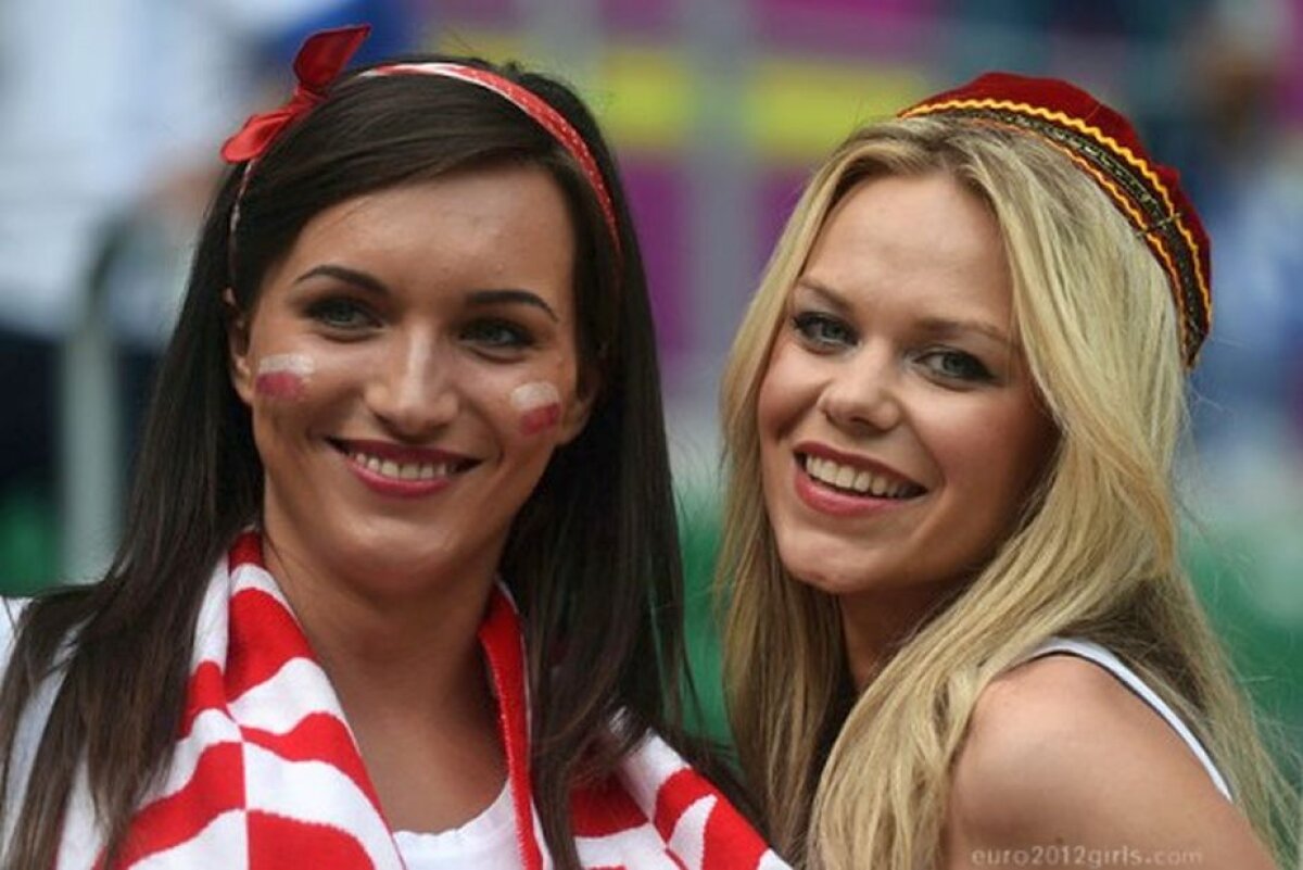 GALERIE FOTO Cu ele ne atacă Polonia :) Cele mai frumoase suportere ale adversarilor României