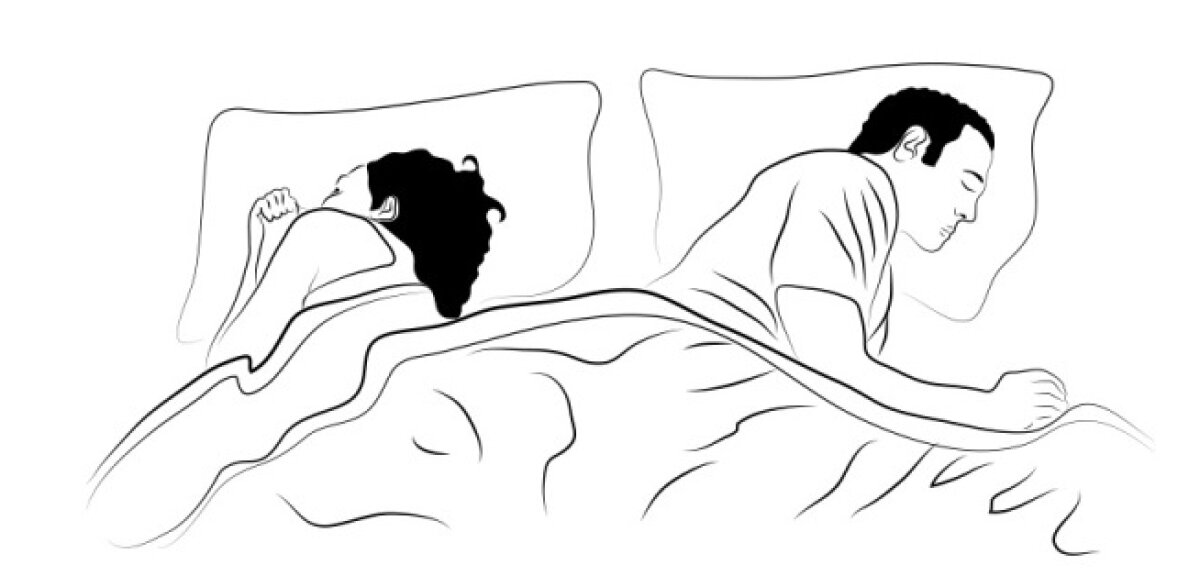 FOTO Cercetătorii s-au pus de acord: ce spune poziția în care dormi despre viața ta amoroasă
