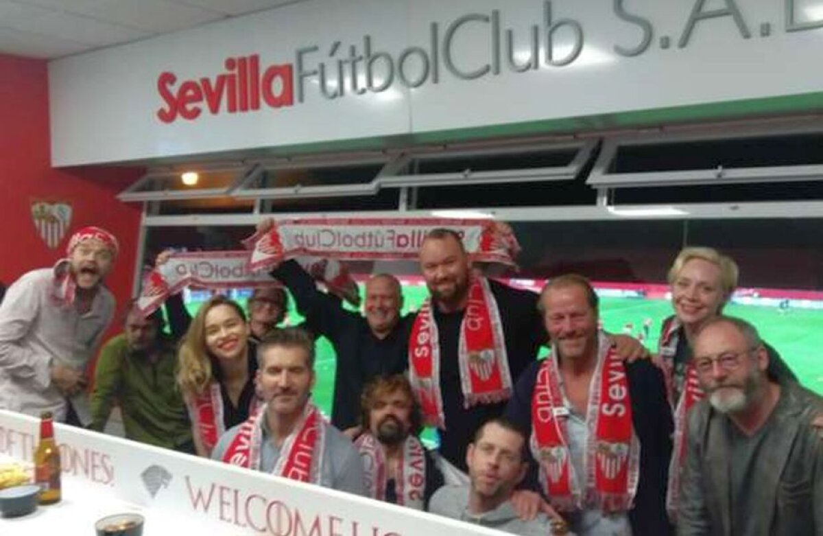 VIDEO + FOTO Surpriză uriașă pentru fani: Game of Thrones pe Sanchez Pizjuan, la Sevilla - Barcelona!