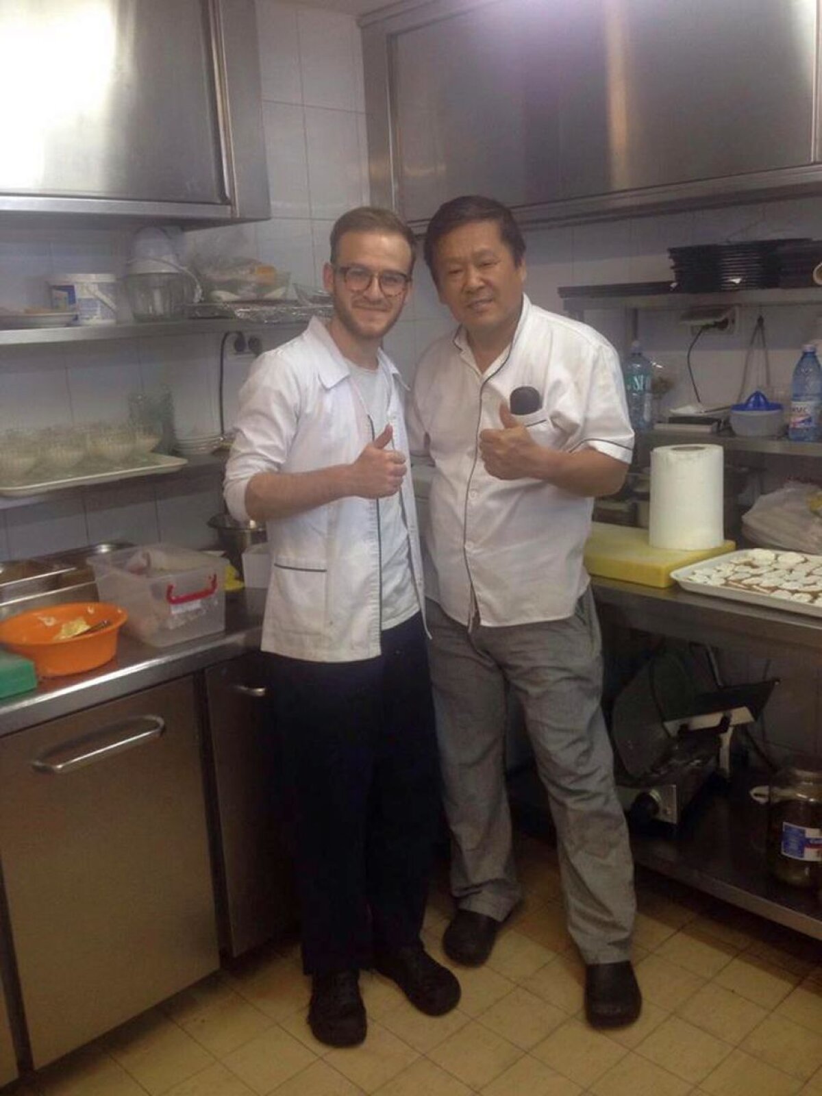 FOTO EXCLUSIV El e fotbalistul Rapidului care e bucătar și speră să joace în Liga 1: ”Din mâna mea a mâncat Bălgrădean”