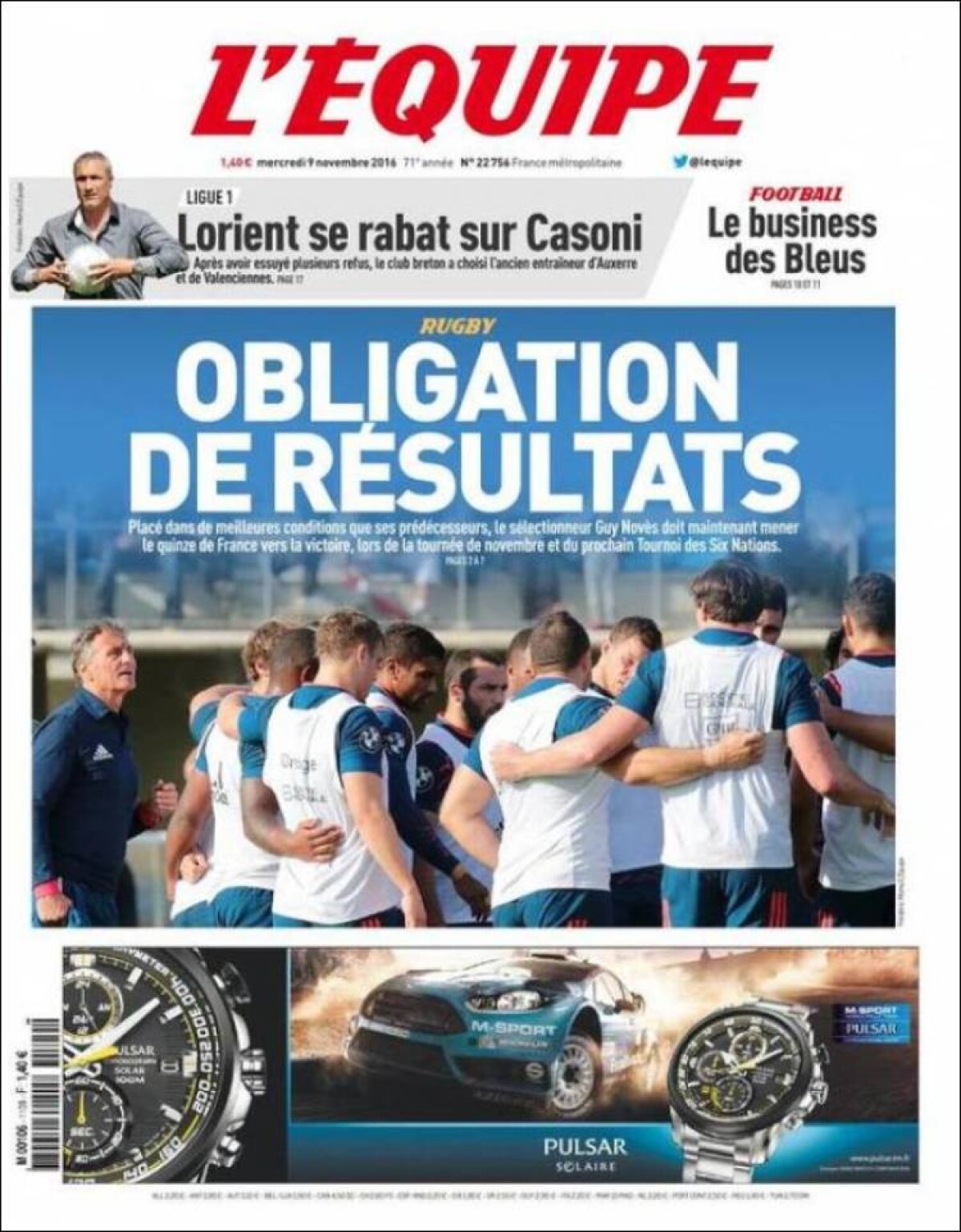 Ce scriu azi ziarele de sport din lume (9 noiembrie 2016)