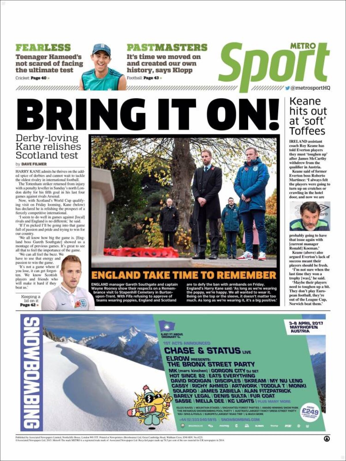 Ce scriu azi ziarele de sport din lume (9 noiembrie 2016)