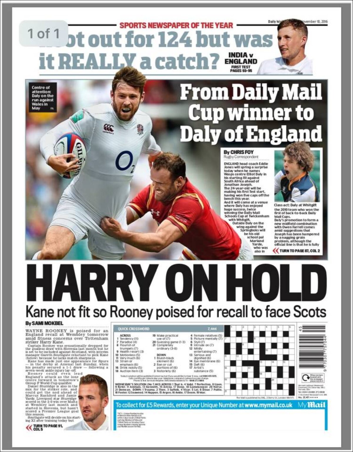 Ce scriu azi ziarele de sport din lume (10 noiembrie 2016)