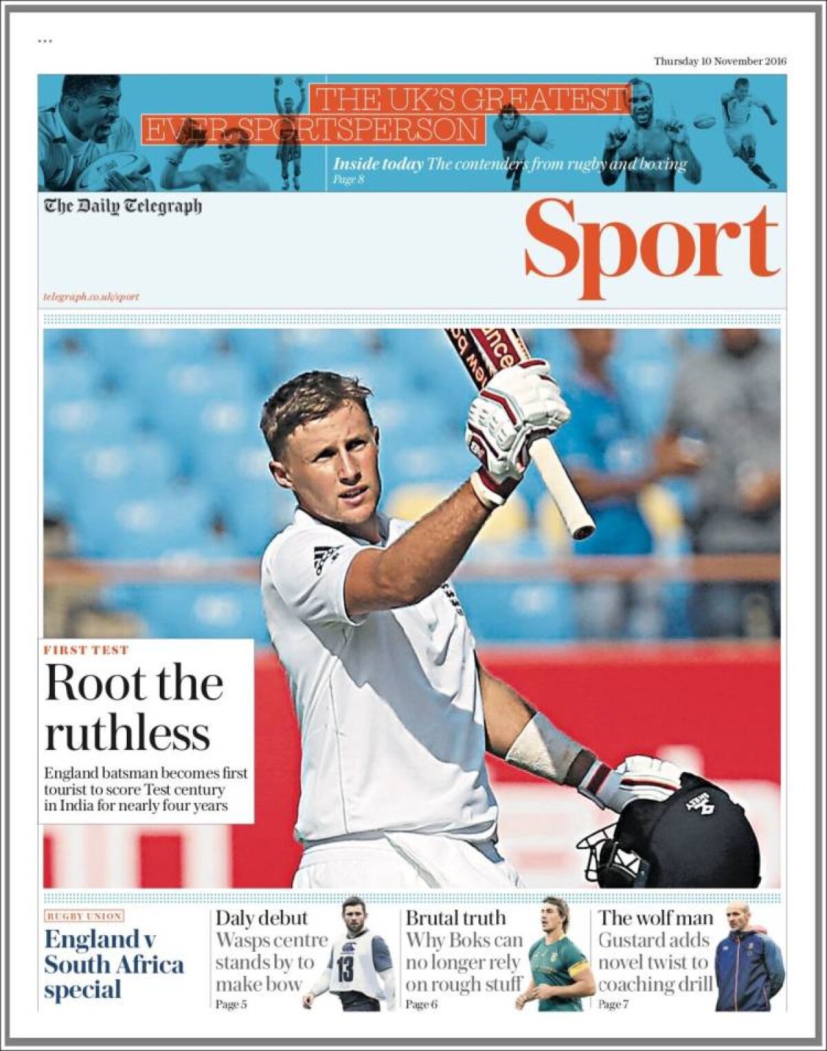 Ce scriu azi ziarele de sport din lume (10 noiembrie 2016)