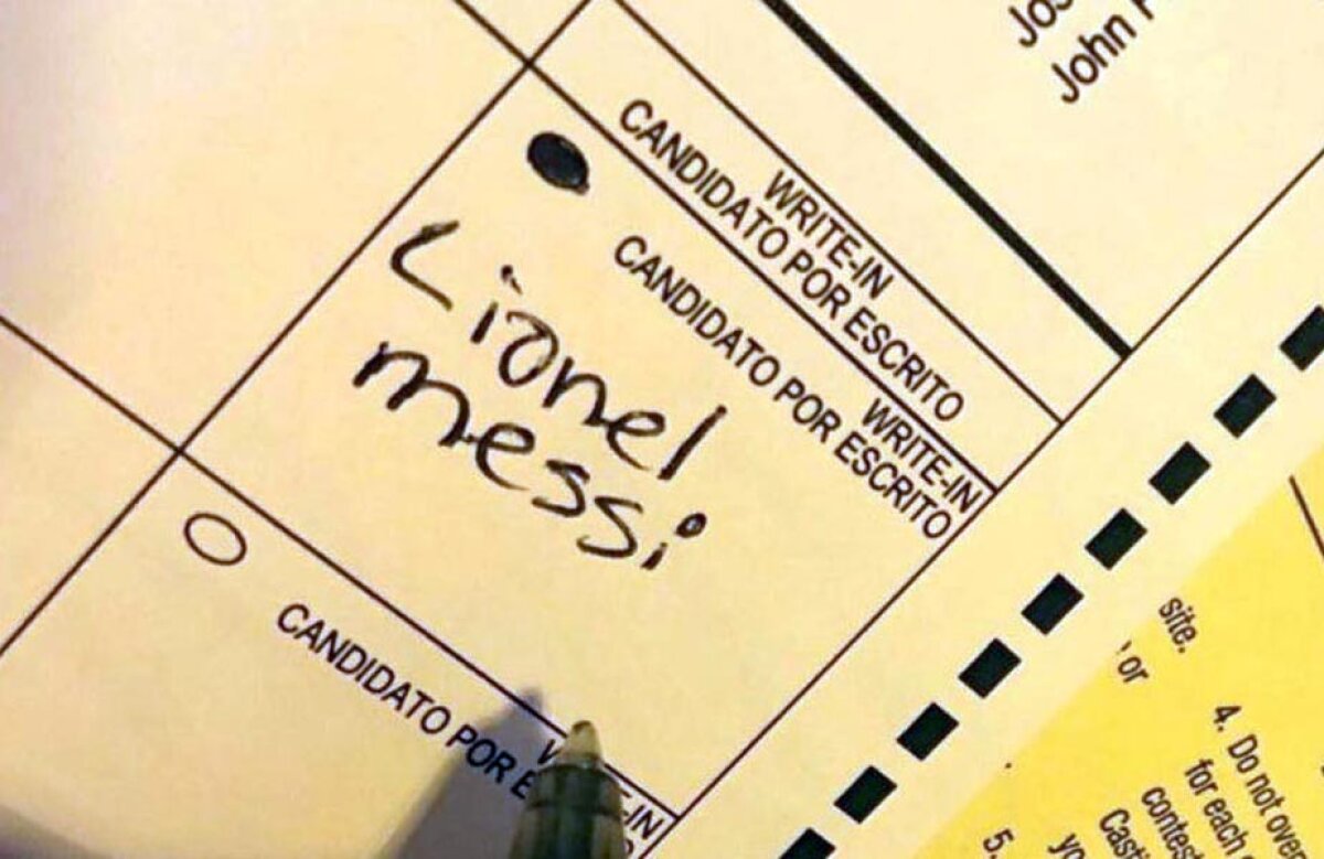 Messi for president » Starul Barcelonei a primit un vot la alegerile din SUA