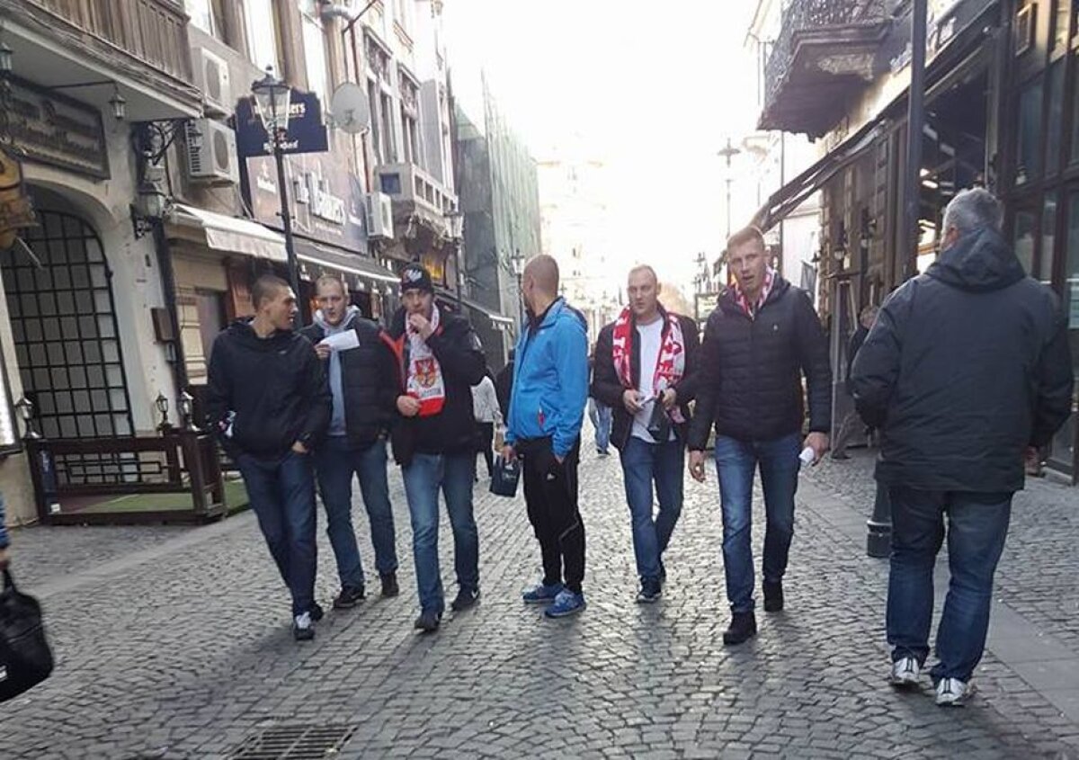UPDATE, VIDEO și FOTO » Cele mai noi informații înainte de România - Polonia » Suporterii polonezi s-au luat la bătaie între ei și la stadion