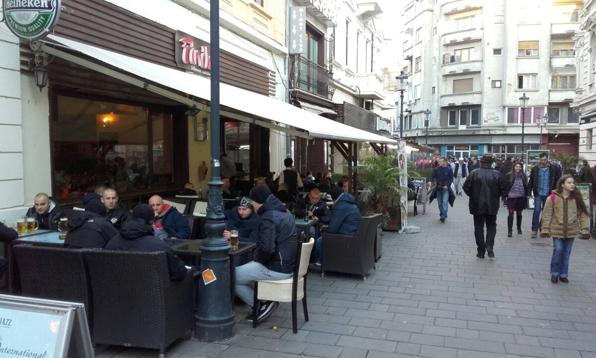 UPDATE, VIDEO și FOTO » Cele mai noi informații înainte de România - Polonia » Suporterii polonezi s-au luat la bătaie între ei și la stadion