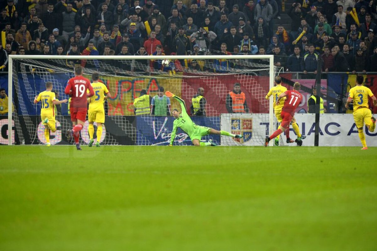 FOTO + VIDEO » Lewandowski și românii. Polonia a făcut praf România, 3-0, într-un meci în care am fost depășiți clar! Șanse minime de calificare