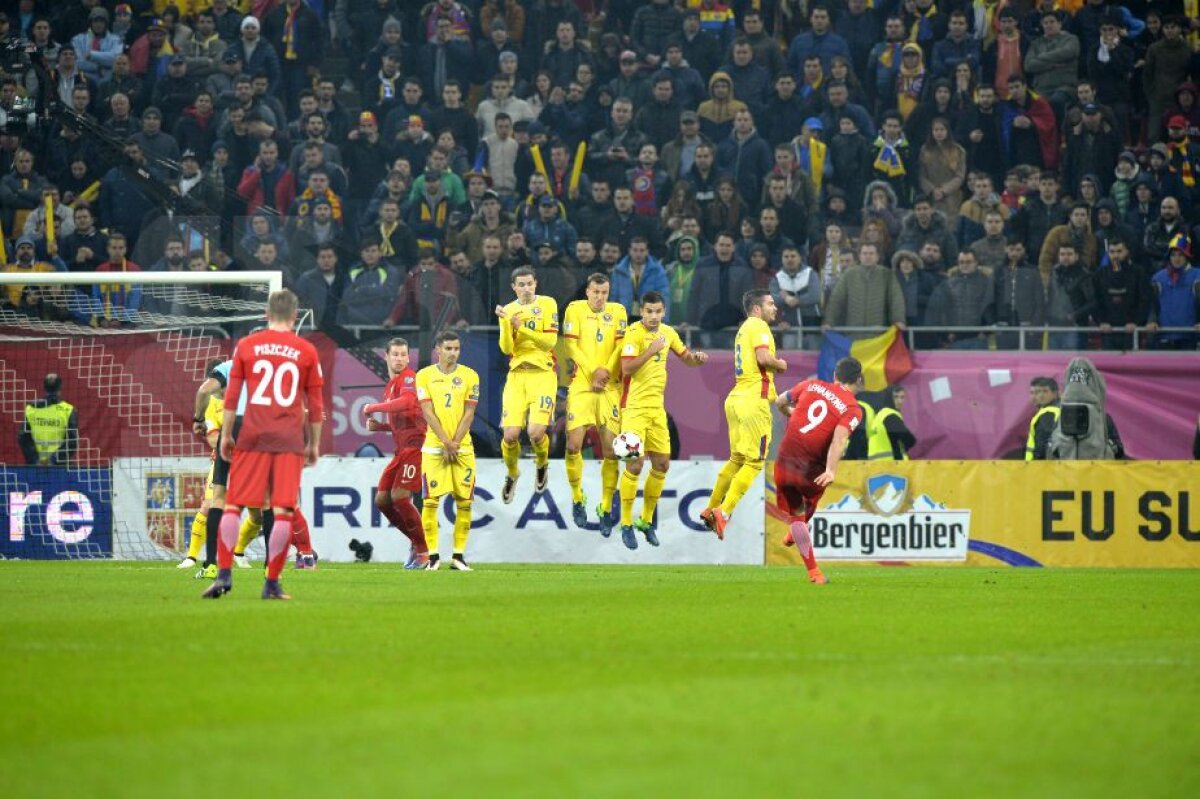 FOTO + VIDEO » Lewandowski și românii. Polonia a făcut praf România, 3-0, într-un meci în care am fost depășiți clar! Șanse minime de calificare