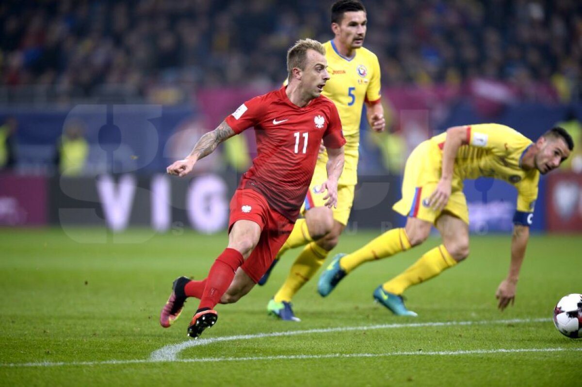 FOTO + VIDEO » Lewandowski și românii. Polonia a făcut praf România, 3-0, într-un meci în care am fost depășiți clar! Șanse minime de calificare