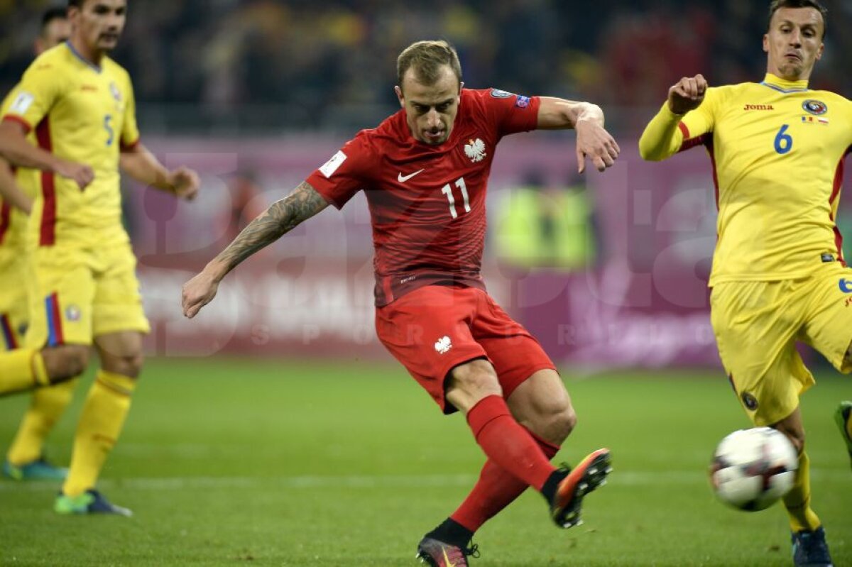 FOTO + VIDEO » Lewandowski și românii. Polonia a făcut praf România, 3-0, într-un meci în care am fost depășiți clar! Șanse minime de calificare