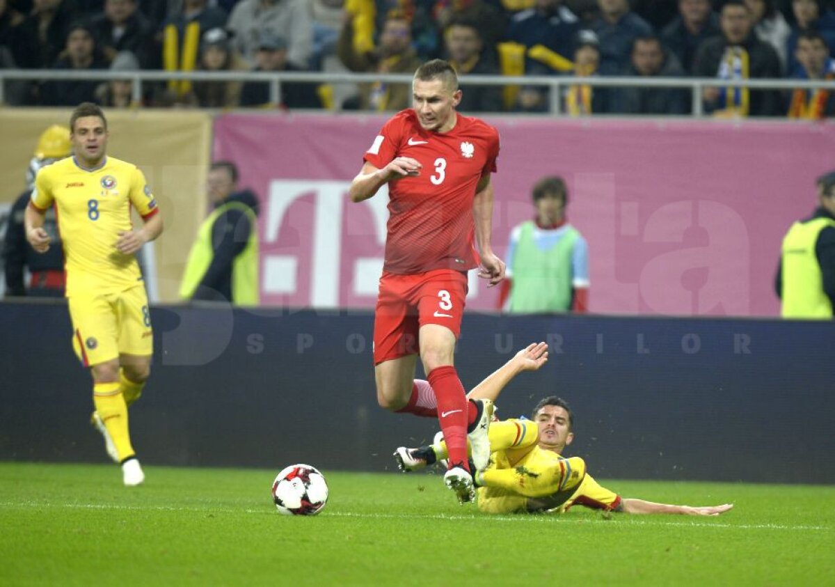FOTO + VIDEO » Lewandowski și românii. Polonia a făcut praf România, 3-0, într-un meci în care am fost depășiți clar! Șanse minime de calificare