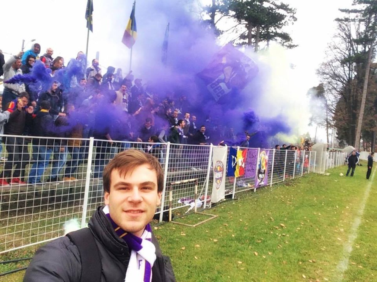 EXCLUSIV VIDEO+FOTO A fugit de atmosfera dezolantă din Liga 1! La 22 de ani a văzut pe viu cele mai tari galerii ale Europei: "Am fost la meciuri din 7 țări diferite"