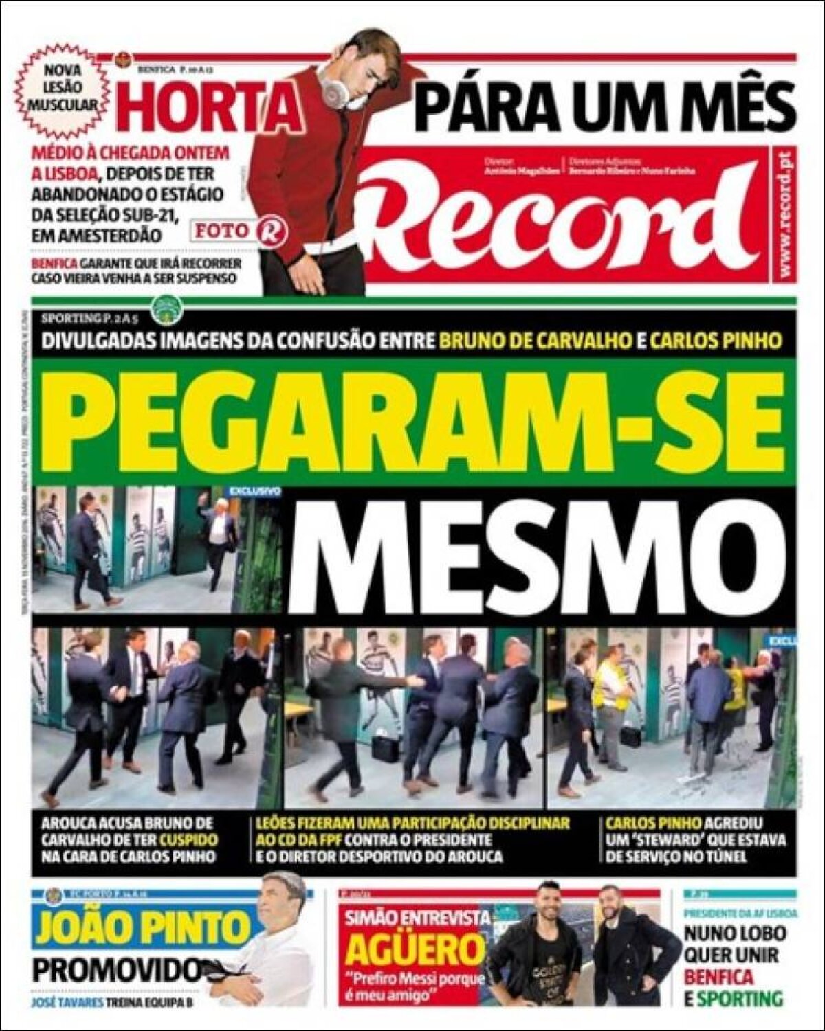 Ce scriu azi ziarele de sport din lume (15 noiembrie 2016)