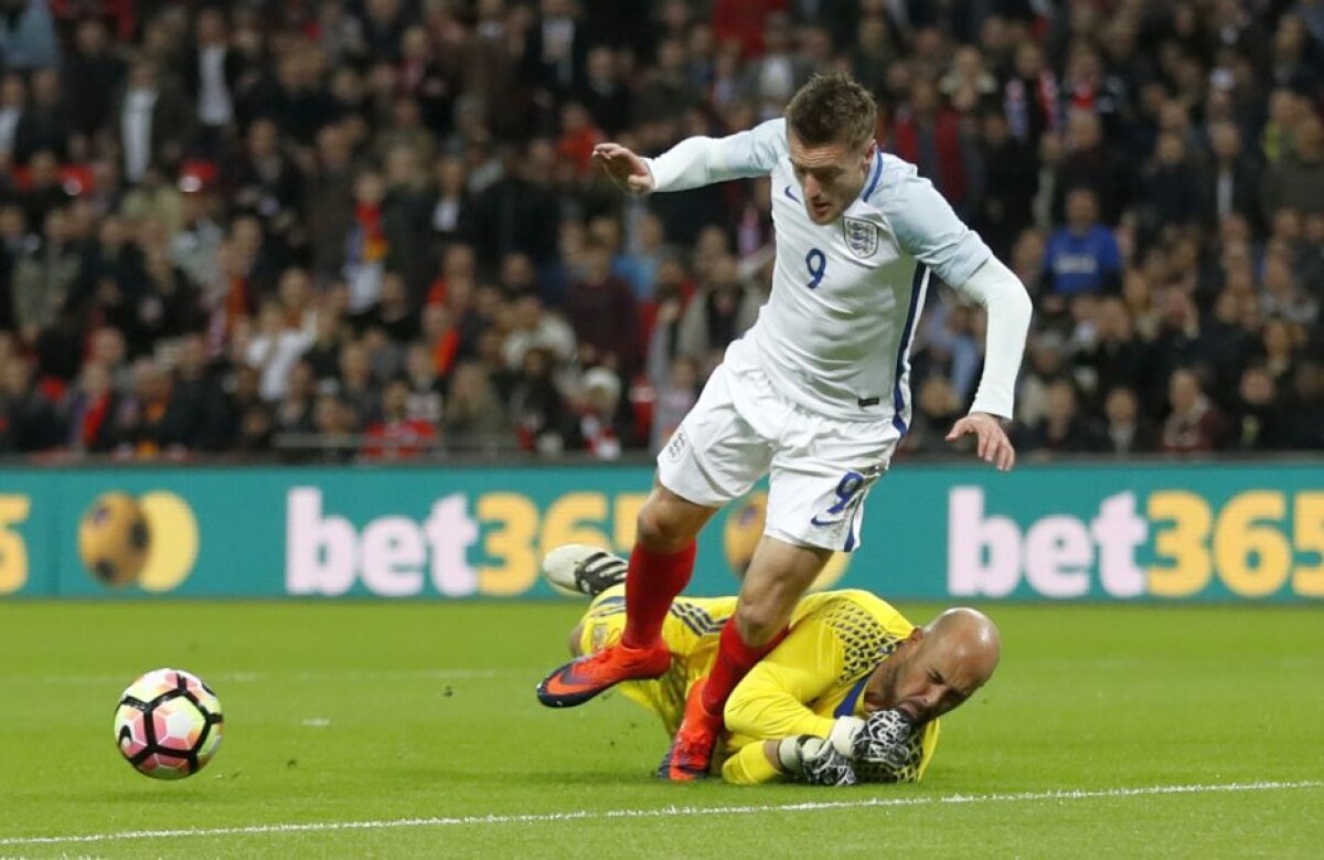 VIDEO și FOTO Amicale de lux între forțele Europei » Meci nebun arbitrat de Hațegan la Londra, între Anglia și Spania