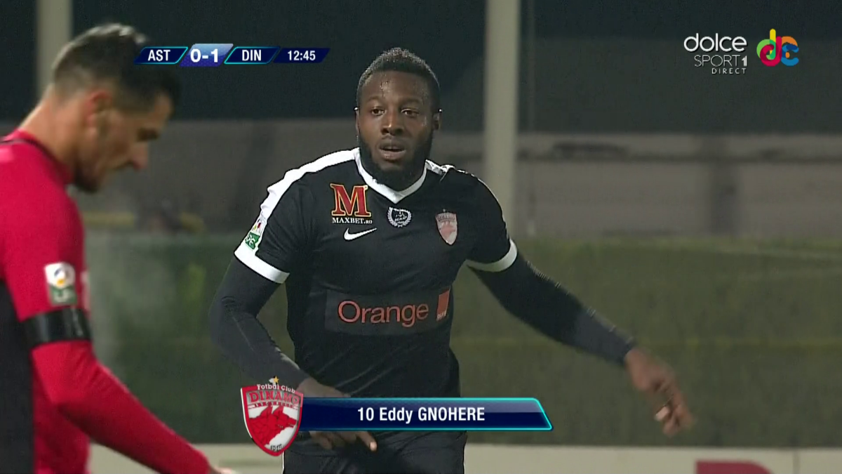 FOTO Gnohere a trecut peste seceta de goluri » Atacantul a marcat din nou după 3 luni și două zile