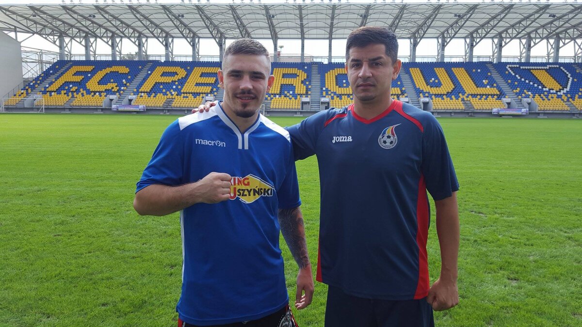 EXCLUSIV E campion mondial Superkombat, dar joacă în Liga a 4-a din România » Interviu cu Amansio Paraschiv: "Iubesc fotbalul de mic"