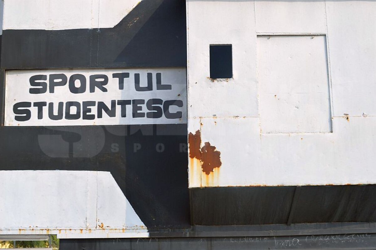 GALERIE FOTO 100 de ani de la înființarea Sportului Studențesc și 96 de la inaugurarea arenei din Regie! Imagini triste de pe stadionul pe care au scris istorie Hagi, Lucescu și Mircea Sandu