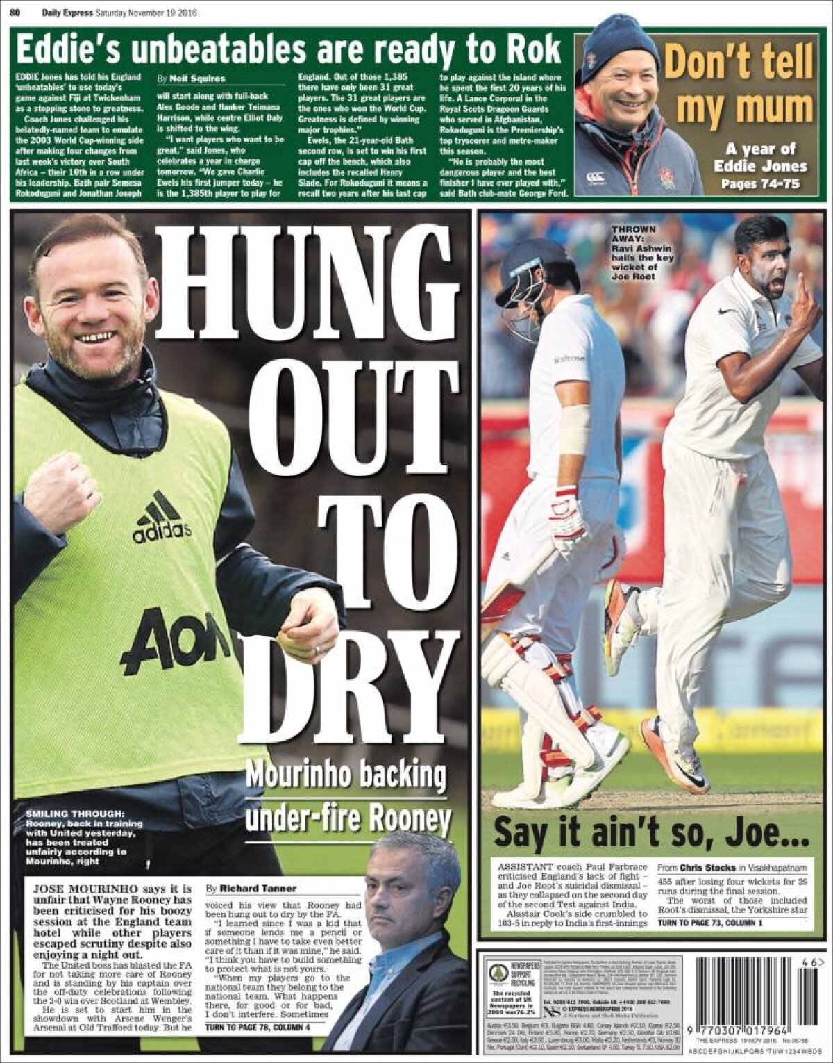 Ce scriu azi ziarele de sport din lume (19 noiembrie 2016)