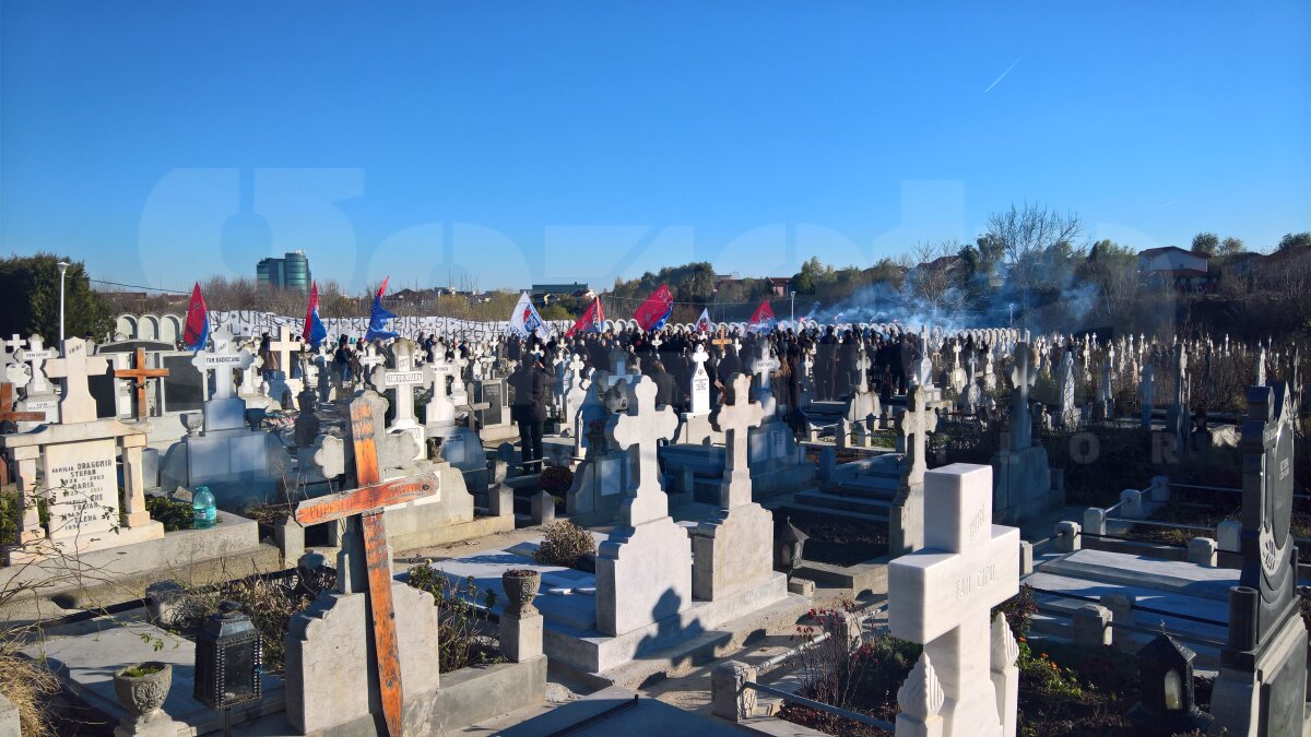 GALERIE FOTO Ultimul omagiu pentru Daniel Prodan » Fostul fotbalist a fost înmormântat azi