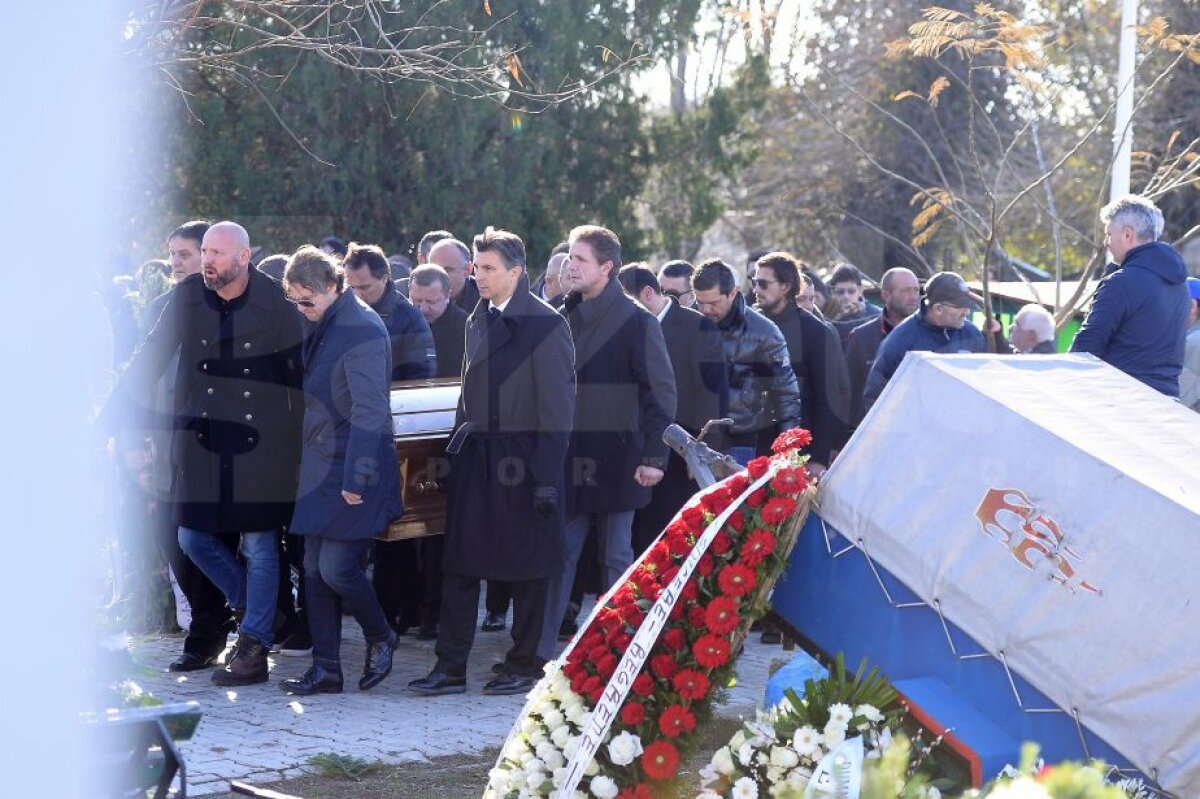GALERIE FOTO Ultimul omagiu pentru Daniel Prodan » Fostul fotbalist a fost înmormântat azi
