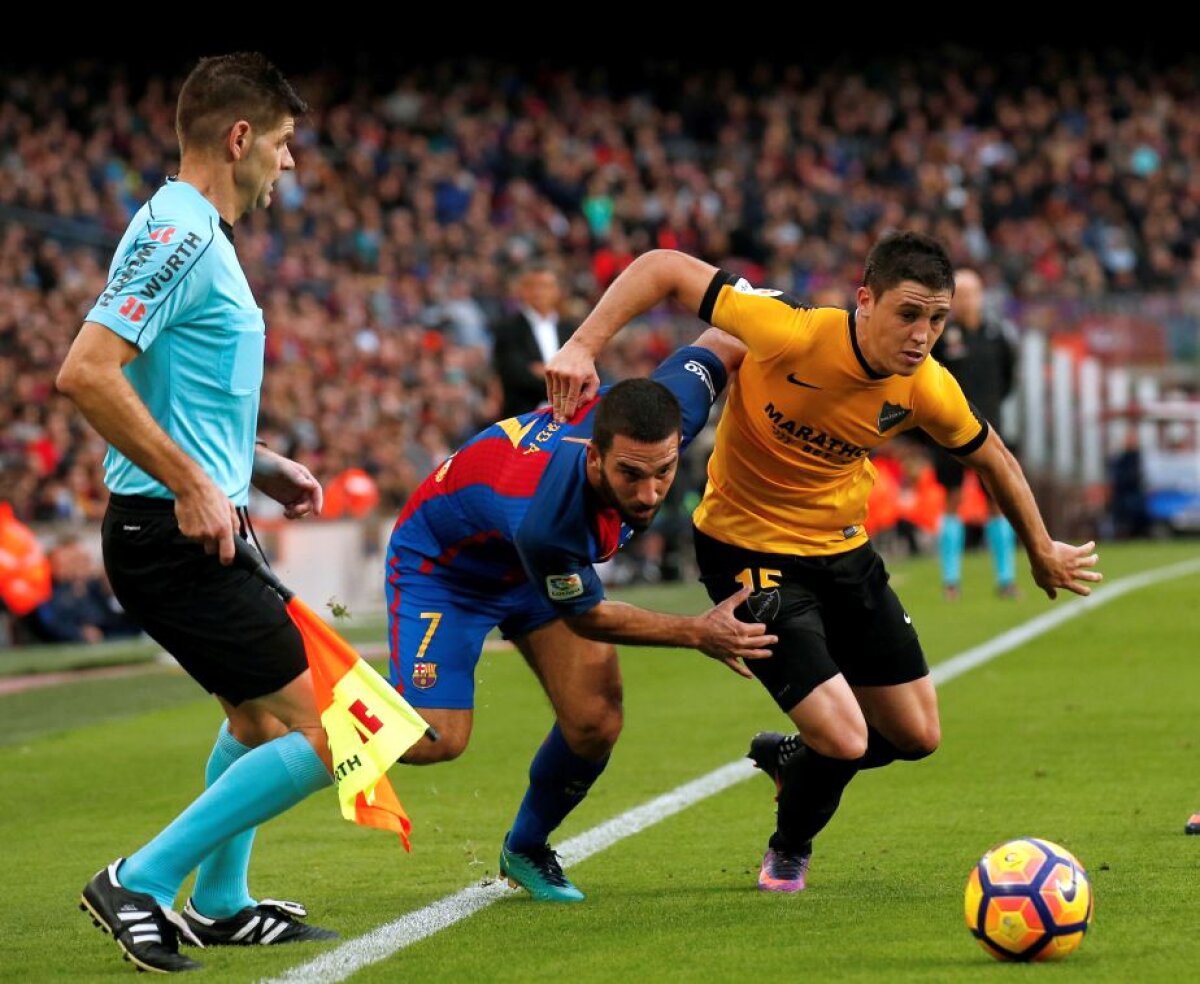 VIDEO+FOTO Fără Messi, Barcelona s-a încurcat pe teren propriu cu Malaga