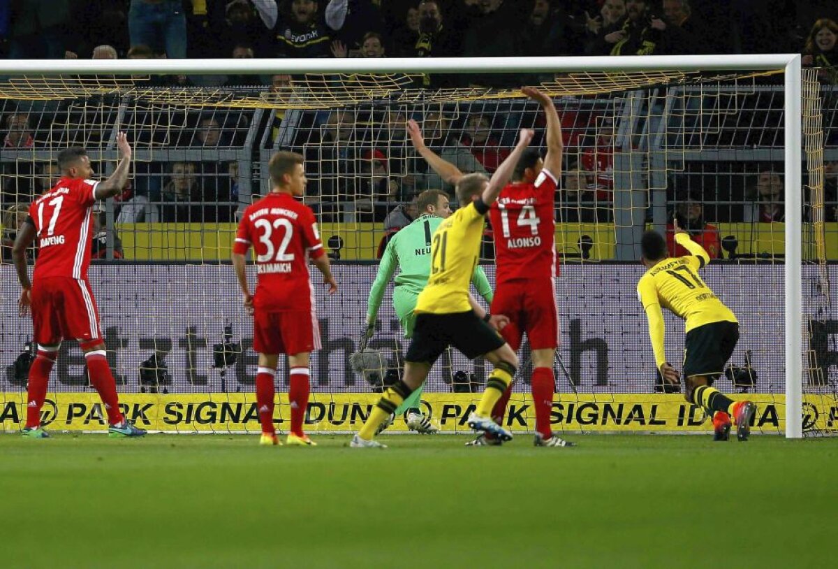 VIDEO+FOTO » Bayern Munchen a pierdut derby-ul cu Borussia Dortmund, scor 0-1 » Bavarezii au fost detronați din fruntea Germaniei