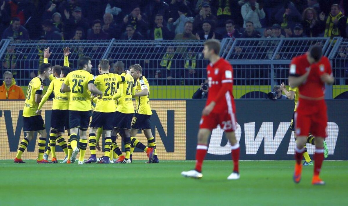 VIDEO+FOTO » Bayern Munchen a pierdut derby-ul cu Borussia Dortmund, scor 0-1 » Bavarezii au fost detronați din fruntea Germaniei