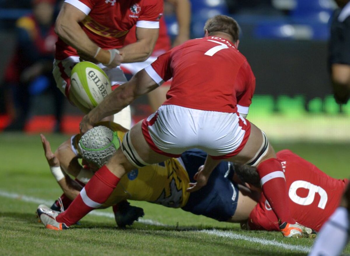 GALERIE FOTO România a învins Canada la rugby, scor 21-16 » 10 imagini spectaculoase de la partida de azi