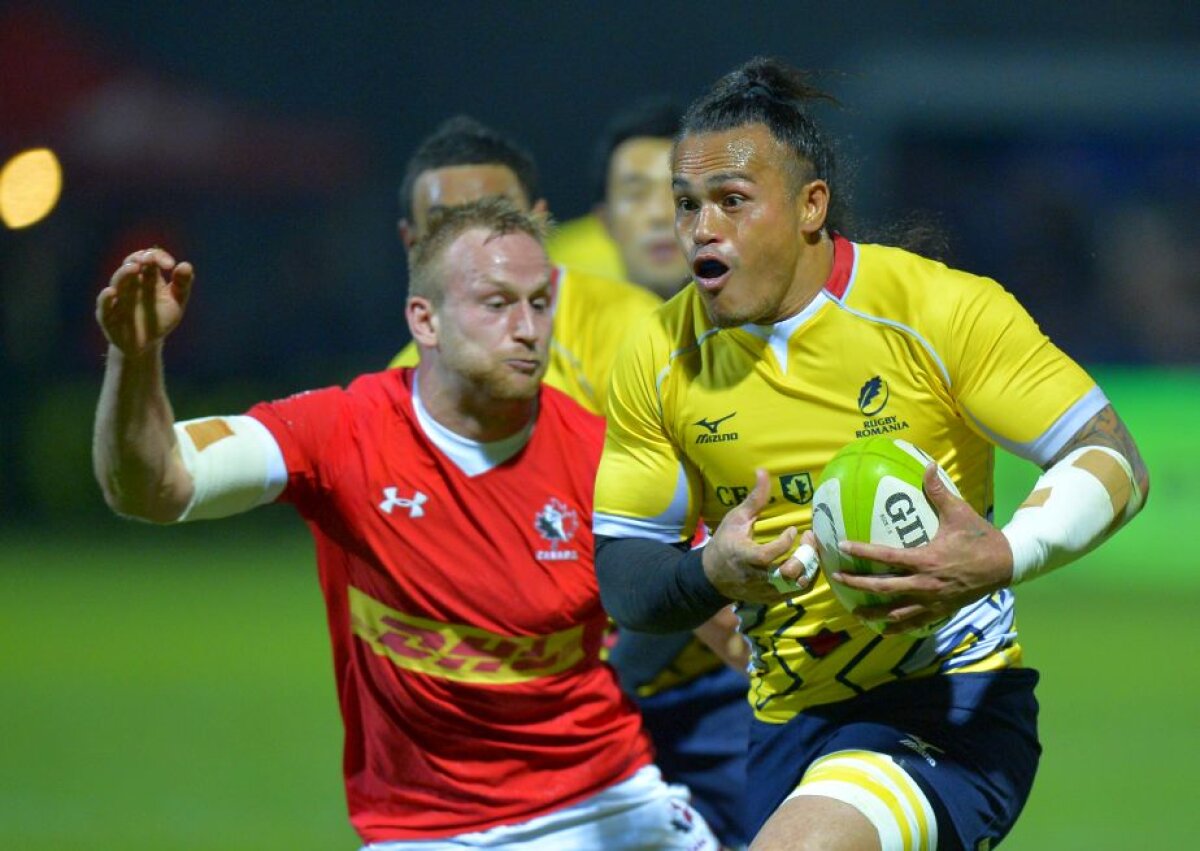 GALERIE FOTO România a învins Canada la rugby, scor 21-16 » 10 imagini spectaculoase de la partida de azi