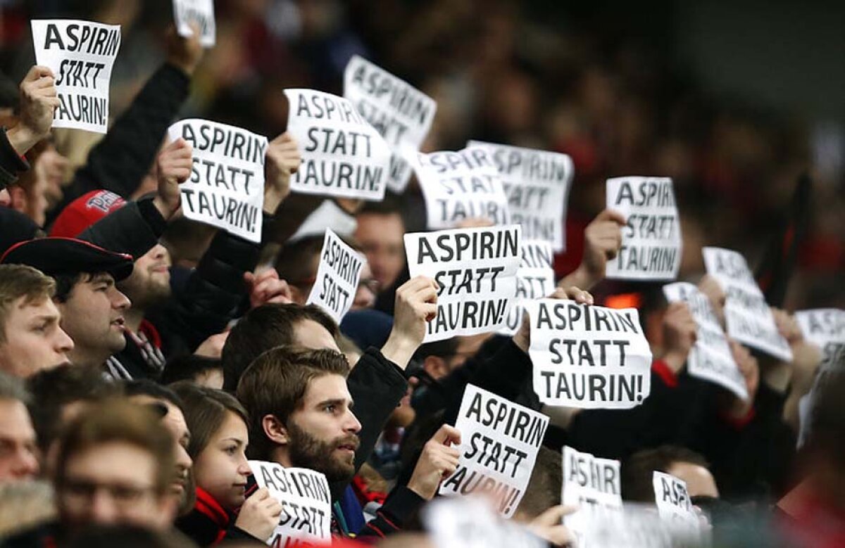 Un nou protest la adresa lui RB Leipzig » Aspirină, nu taurină!