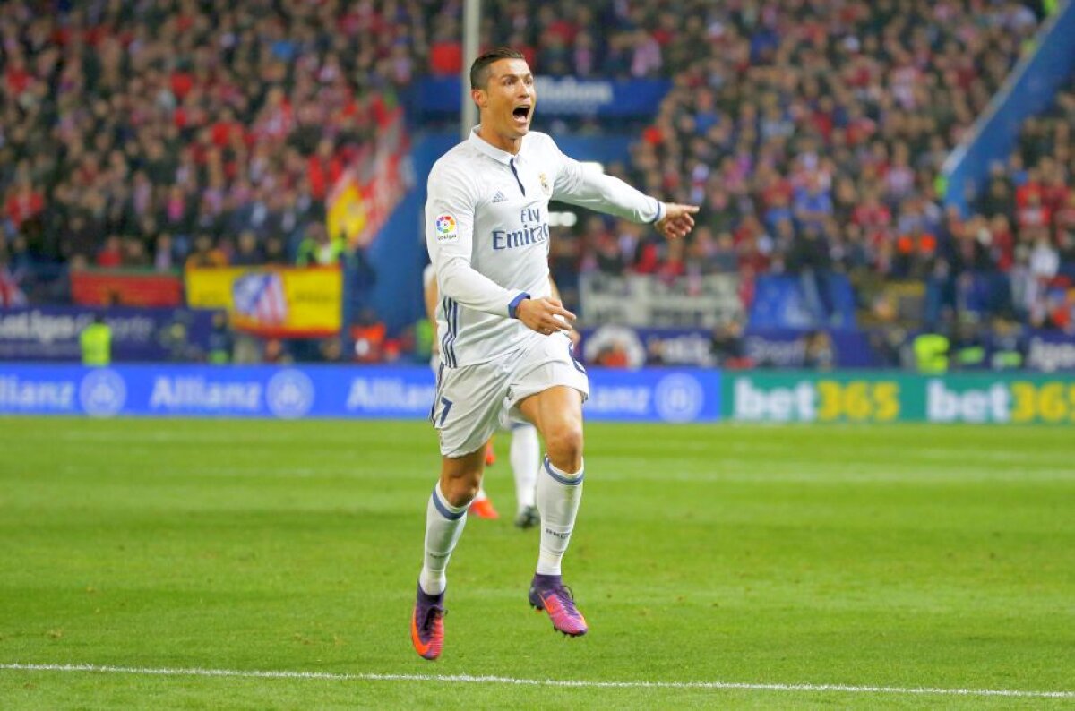 VIDEO+FOTO » Victorie zdrobitoare a lui Real Madrid pe terenul lui Atletico » Ronaldo a reușit un hattrick și Barcelona rămâne la 4 puncte în spate