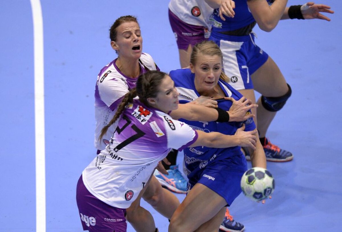 GALERIE FOTO Succes clar pentru CSM București în meciul din Liga Campionilor cu Midtjylland » Cum arată grupele preliminare și când se joacă