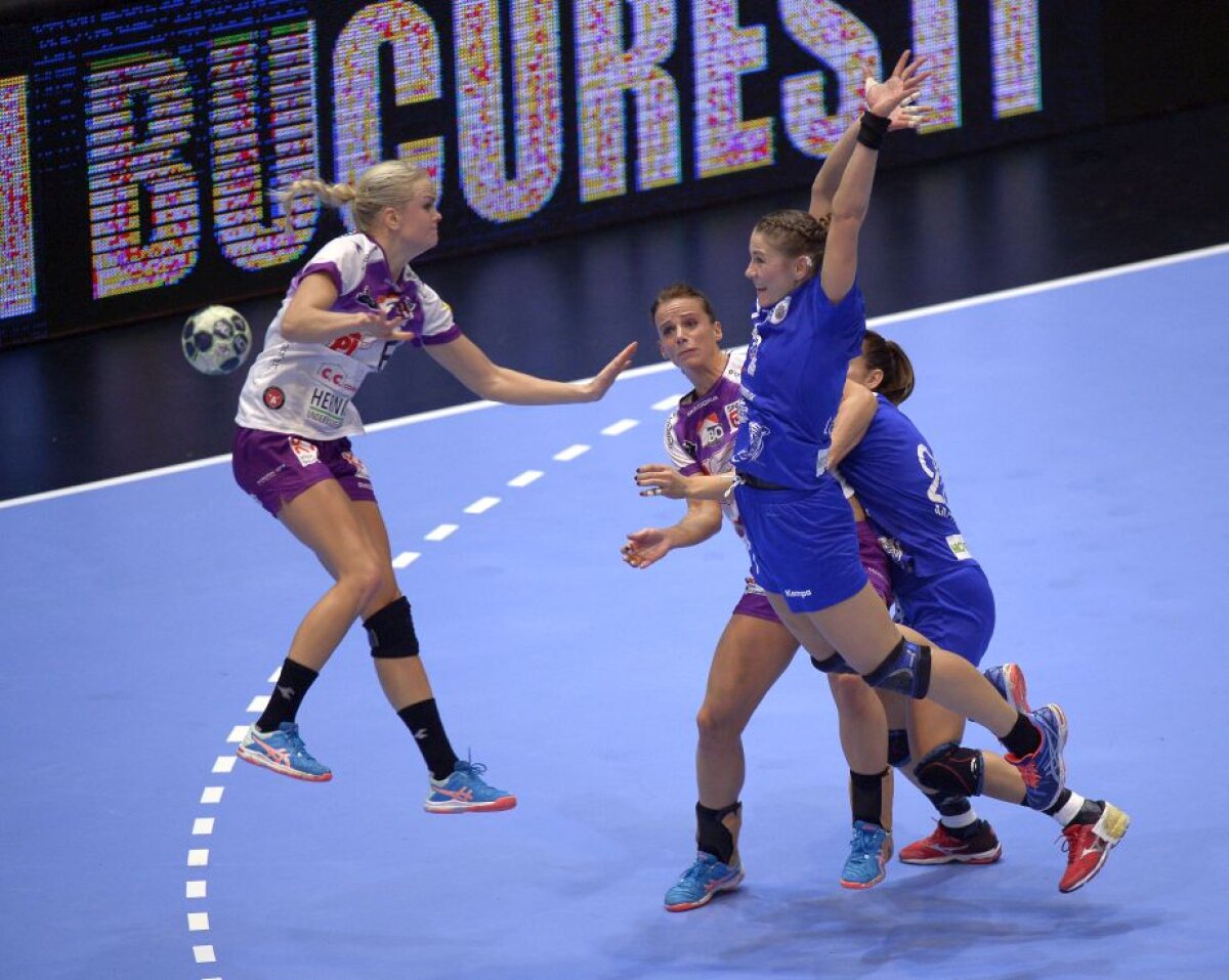 GALERIE FOTO Succes clar pentru CSM București în meciul din Liga Campionilor cu Midtjylland » Cum arată grupele preliminare și când se joacă