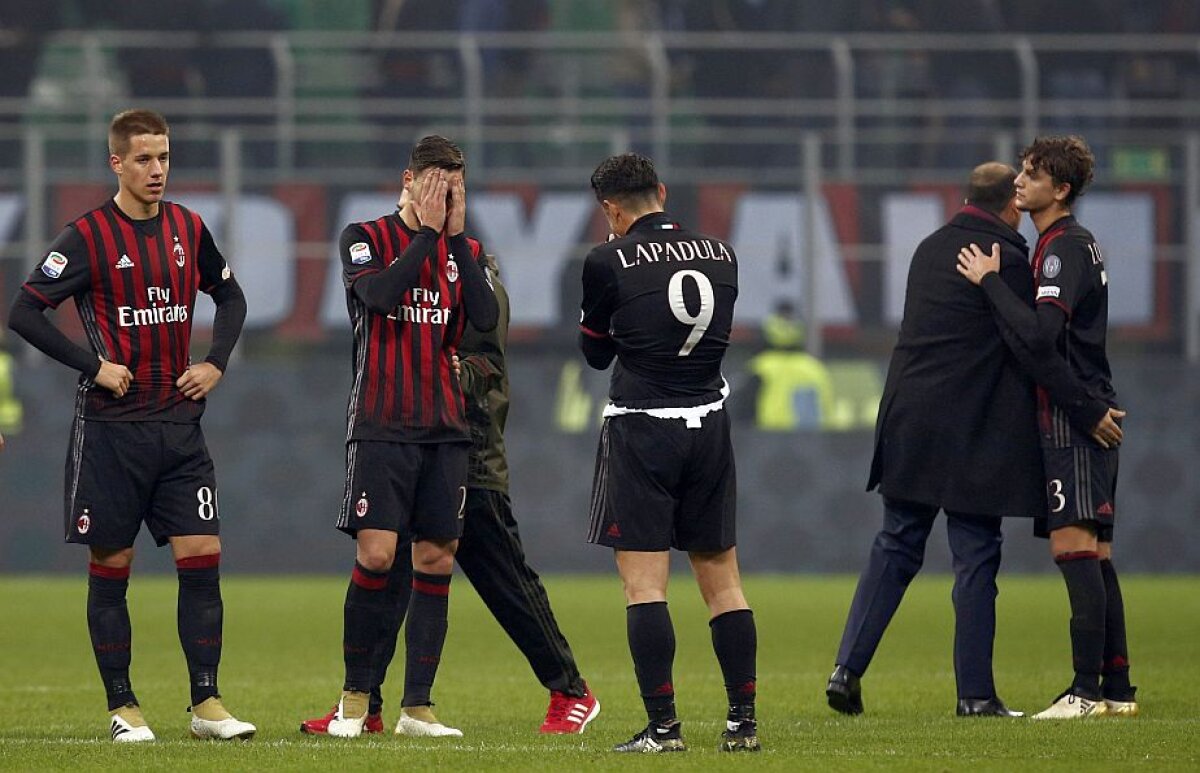 VIDEO Dramatism și goluri spectaculoase în Derby della Madonnina » AC Milan - Inter 2-2! ”Diavolii” egalați în prelungiri, supergol Candreva + coregrafii de excepție