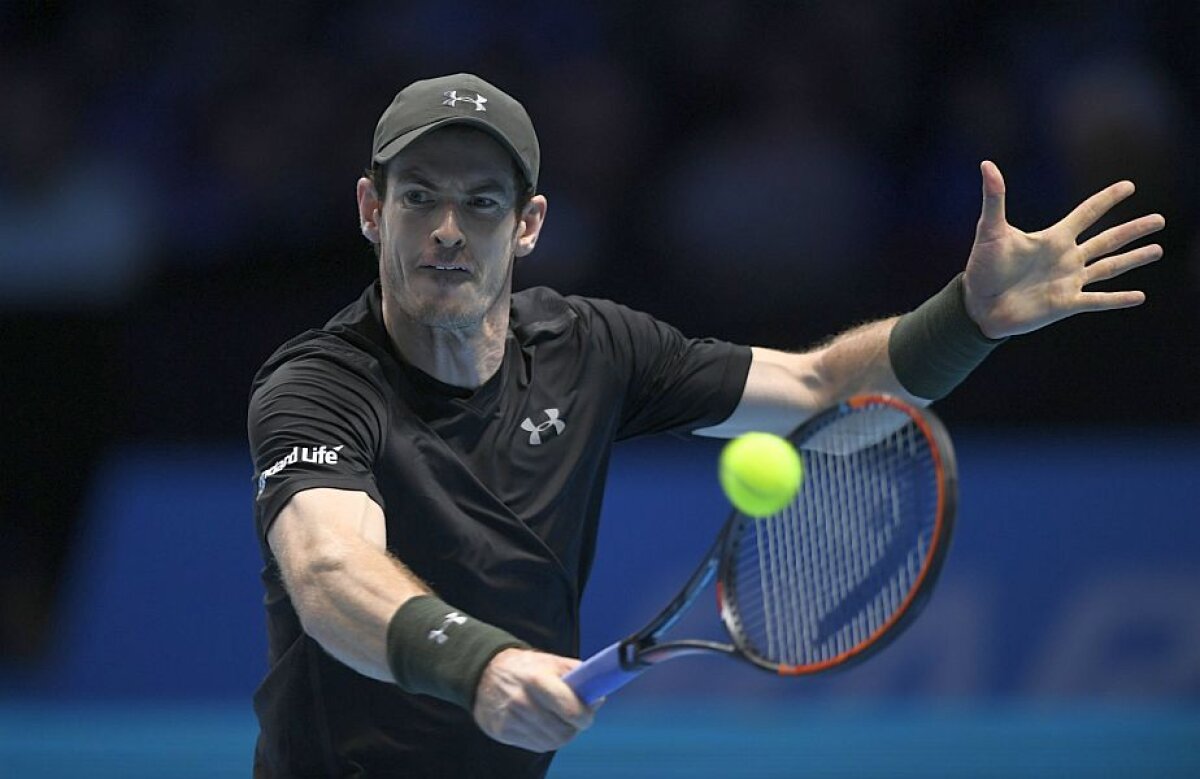 GALERIE FOTO Andy Murray a intrat în istorie! Victorie la Turneul Campionilor! Imagini din superfinala cu Djokovici + primele reacții » Britanicul, lider ATP la finalul anului