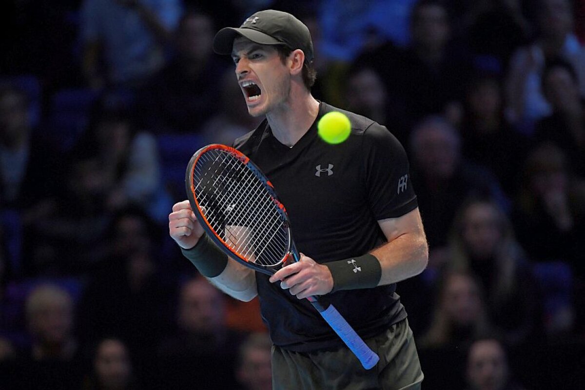 GALERIE FOTO Andy Murray a intrat în istorie! Victorie la Turneul Campionilor! Imagini din superfinala cu Djokovici + primele reacții » Britanicul, lider ATP la finalul anului