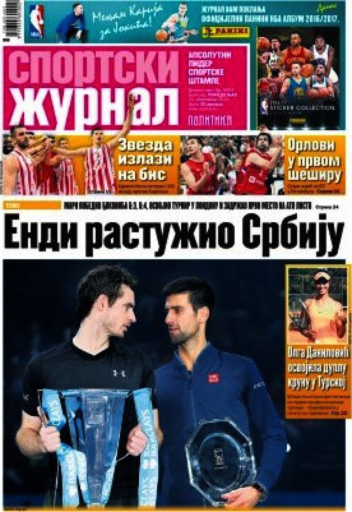 Ce scriu azi ziarele de sport din lume (21 noiembrie 2016)