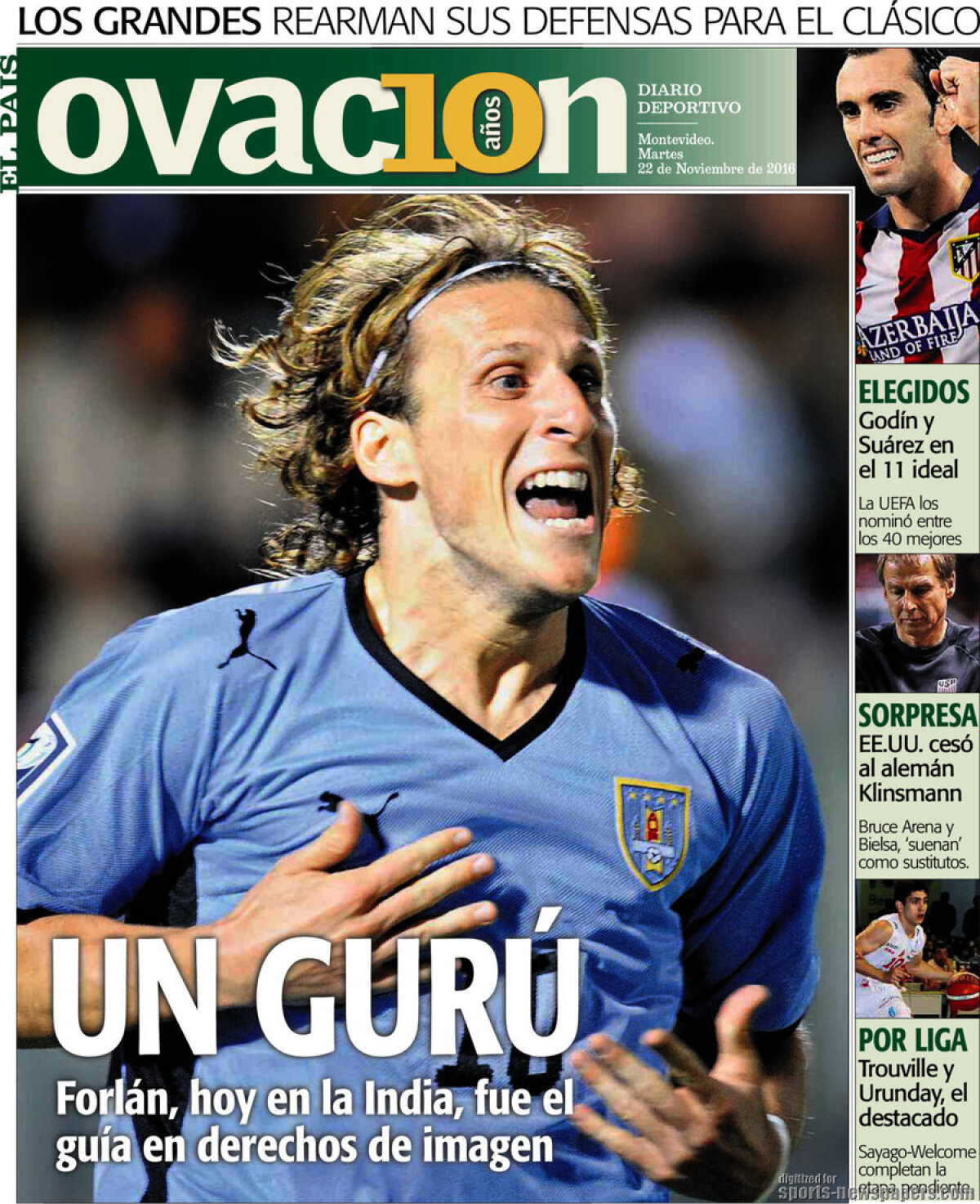 Ce scriu azi ziarele de sport din lume (22 noiembrie 2016)