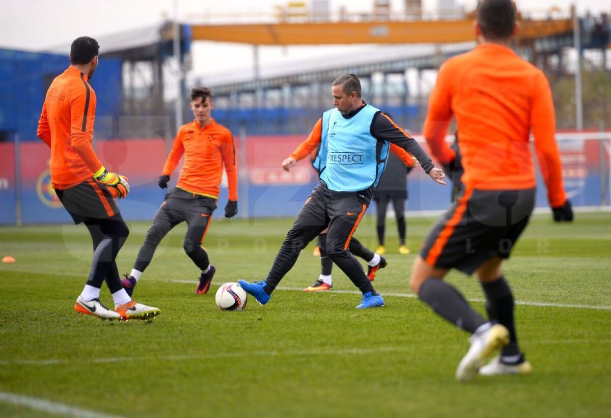 VIDEO+FOTO Baza din Berceni, punctul 0 al Stelei » Roș-albaștrii s-au antrenat acolo înaintea jocului din Europa League